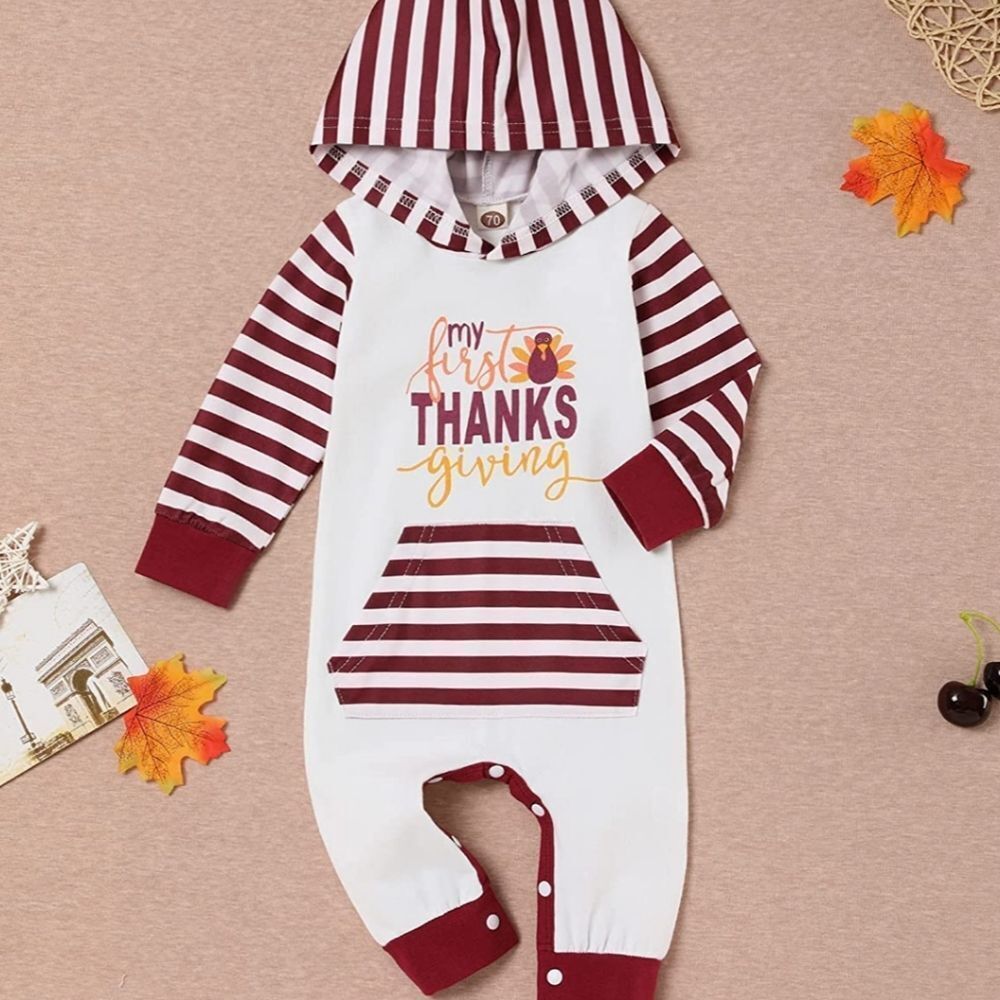 First Thanksgiving Kids One Piece